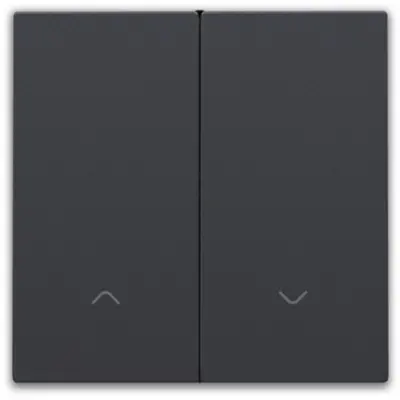 Niko afwerkingsset voor elektronische rolluikschakelaar anthracite coated (122-31006)