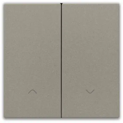 Niko afwerkingsset voor elektronische rolluikschakelaar bronze coated (123-31006)