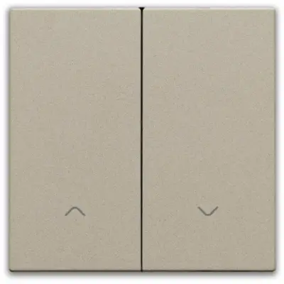 Niko afwerkingsset voor elektronische rolluikschakelaar champagne coated (157-31006)