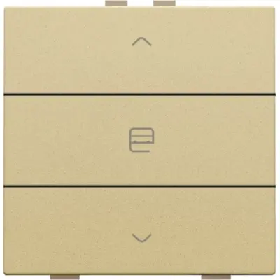 Niko jaloeziebediening 1-voudig voor Niko Home Control gold coated (221-51033)
