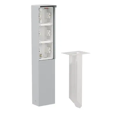 Niko Hydro tuinpaal 3-voudig leeg met grondpin grijs (700-36830)