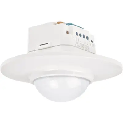 Niko ronde inbouw bewegingsmelder 230 V 14 meter 360 graden wit (351-25340)
