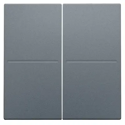 Niko tweevoudige toets voor draadloze wandzender blue grey coated (220-00060)