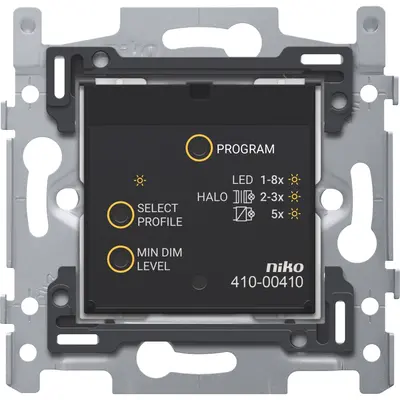 Niko slimme tastdimmer 2-draads Easywave 3-200 Watt (410-00410)