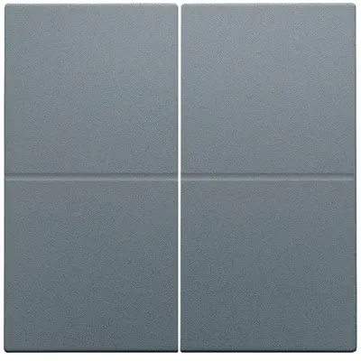 Niko afwerkingsset voor viervoudige schakelaar blue grey coated (220-31008)