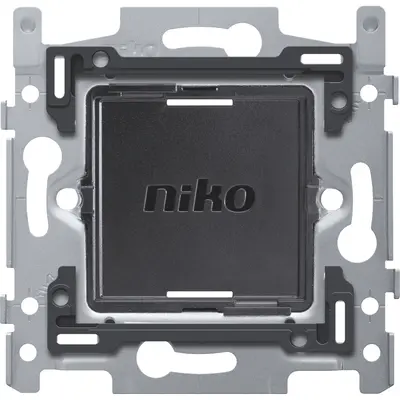 Niko metalen sokkel 60 x 71 met schroefbevestiging voor draadloze schakelaar met batterij (552-72020)