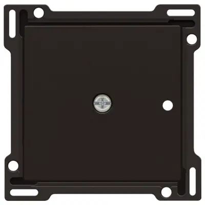 Niko afwerkingsset voor 1-kanaals inbouw RF-ontvanger dark brown coated (124-77001)