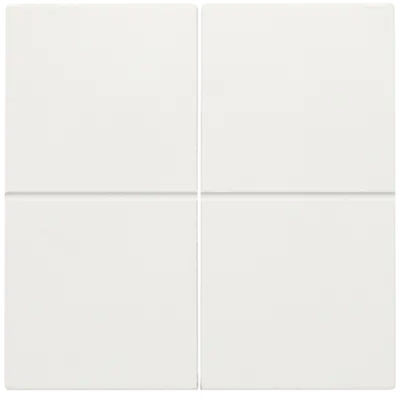 Niko tweevoudige toets voor draadloze wandzender white (101-00060)