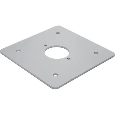 Niko poedergelakte grondplaat voor spuitwaterdichte tuinpaal grijs (700-36709)