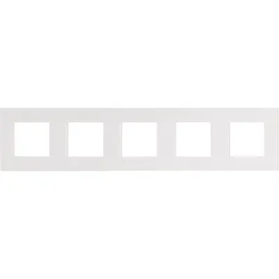 Niko afdekraam 5-voudig Pure liquid snow white (241-76005)