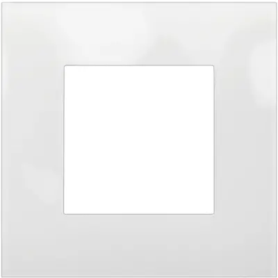 Niko afdekraam 1-voudig Pure liquid snow white (241-76100)