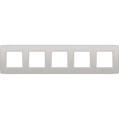 Niko afdekraam 5-voudig Original light grey (102-76005)