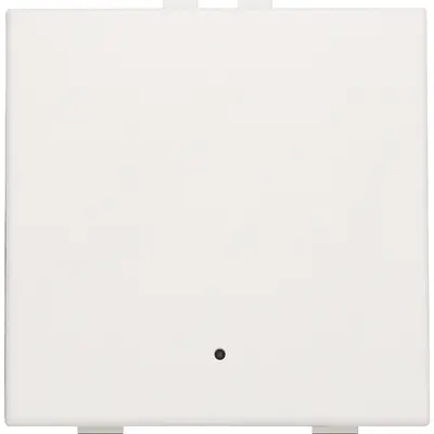 Niko drukknop 1-voudig met LED en comfortsensoren voor Niko Home Control white (101-52201)