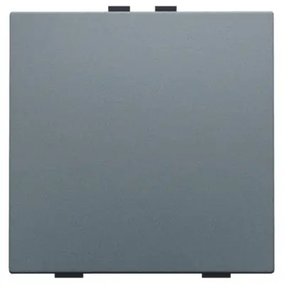 Niko drukknop 1-voudig voor Niko Home Control blue grey coated (220-51001)