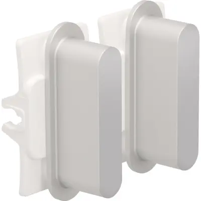 Niko Rocker 2-voudig alu grey (155-56002)