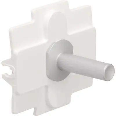 Niko Toggle 1-voudig alu grey (155-57001)