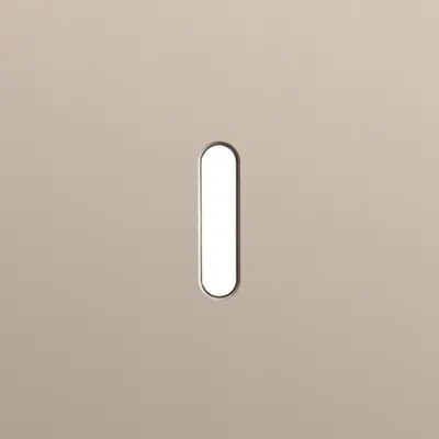 Niko Rocker 1-voudige afdekplaat voor enkelvoudige schakelaar steel champagne coated (166-56101)