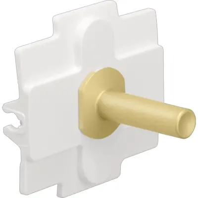 Niko Toggle 1-voudig alu gold (227-57001)