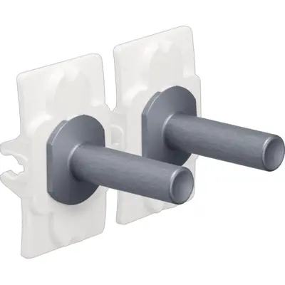 Niko Toggle 2-voudig alu blue grey (226-57002)