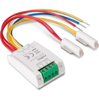 Niko drukknopinterface voor één of twee ingangen met feedback LEDs (550-20025)