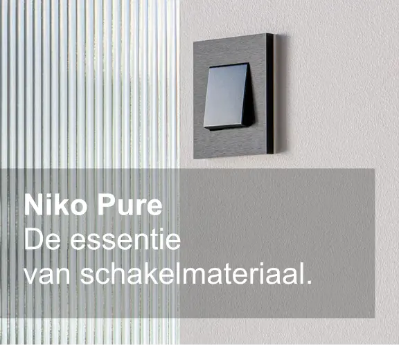 Niko Pure schakelmateriaal