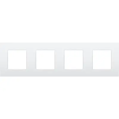 Niko afdekraam 4-voudig Intense lunar white coated (137-76400)
