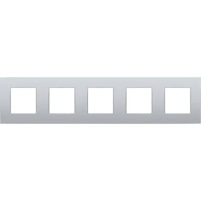 Niko afdekraam 5-voudig Intense sterling coated (132-76005)