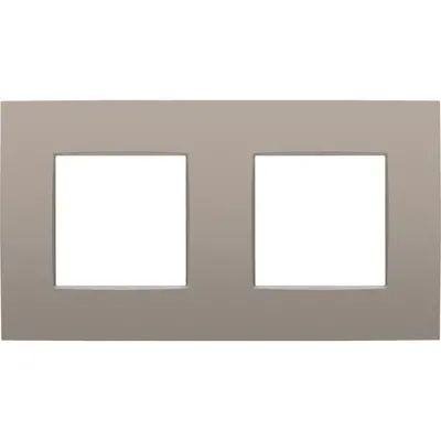 Niko afdekraam 2-voudig Intense bronze coated (134-76800)