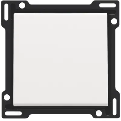 Niko schakelwip enkelvoudig white coated (154-61105)