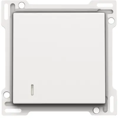 Niko afwerkingsset voor hotelkaartschakelaar white coated (154-61901)