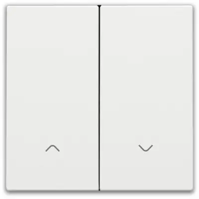 Niko afwerkingsset voor elektronische rolluikschakelaar white coated (154-31006)