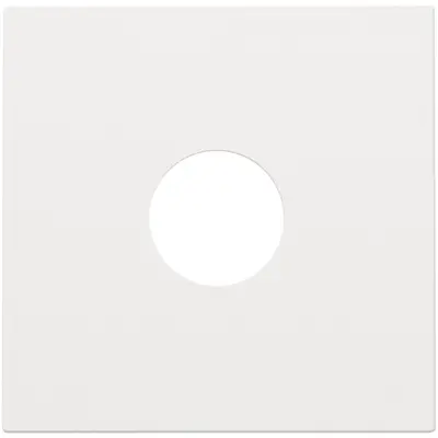 Niko centraalplaat coax white coated (154-69102)