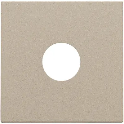 Niko centraalplaat coax champagne coated (157-69102)