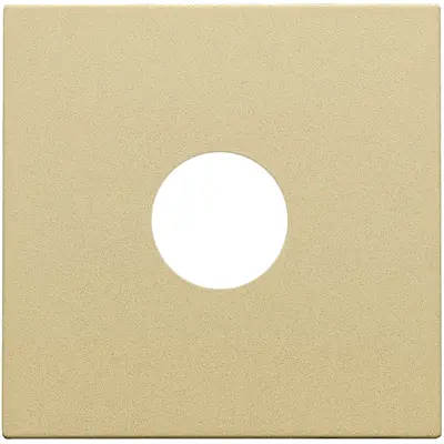 Niko centraalplaat coax gold coated (221-69102)