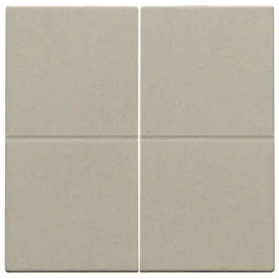 Niko tweevoudige toets voor draadloze wandzender champagne coated (157-00060)