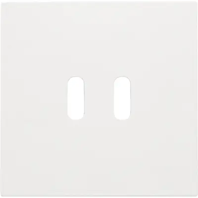 Niko afwerkingsset voor dubbele smart USB-C lader white (101-68003)