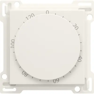 Niko Intense afwerkingsset voor timer tot 120 minuten cotton white textured (139-64906)