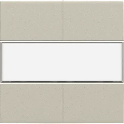 Niko cpl 4v drukknop 24v+tekst sand (138-40250)