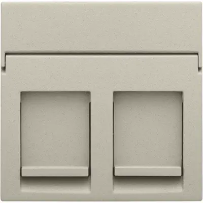 Niko cpl data 2x rj sand textured (138-65200)