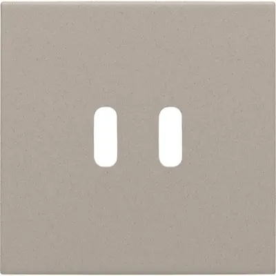 Niko cpl dubb usb-c lader claystone (140-68003)