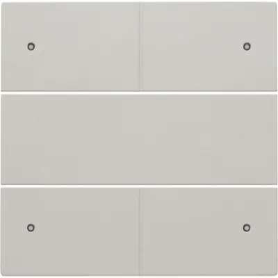 Niko cpl 4v drukknop 24v+leds lgrey (141-40150)