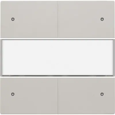 Niko cpl 4v drukknop 24v+led lgrey (141-40350)