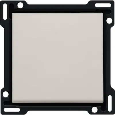 Niko cpl 1v schak drukknop lt grey (141-61105)