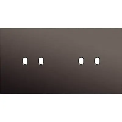 Niko cpl 2v hor 71mm tweevoud (222-57802)