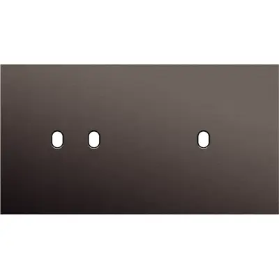 Niko cpl 2v hor 71mm 1x twee (222-57804)