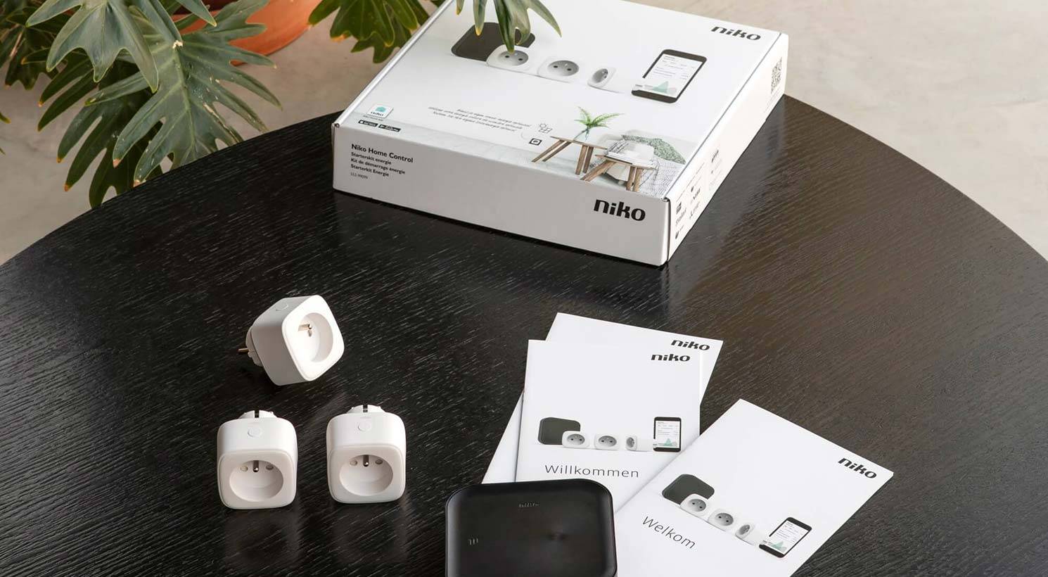 Niko afdekraam 1-voudig Intense lunar white coated