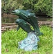 Eliassen Sprühfigur Bronze 3 Delfine Eliassen Sprühfigur Bronze 3 Delfine
