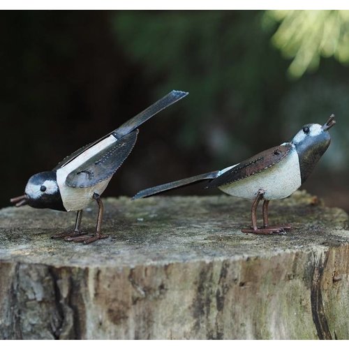 Eliassen Metal figure pair of birds 8cm Eliassen Metal figure pair of birds 8cm