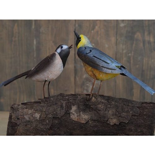 Eliassen Metal figure pair of birds 30x15cm Eliassen Metal figure pair of birds 30x15cm