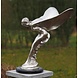 Eliassen beeld brons Vliegende vrouw verzilverd Eliassen beeld brons Vliegende vrouw verzilverd